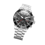 Draken Kruger Automatic Titanium Chronograph with Black Dial #DKN-14