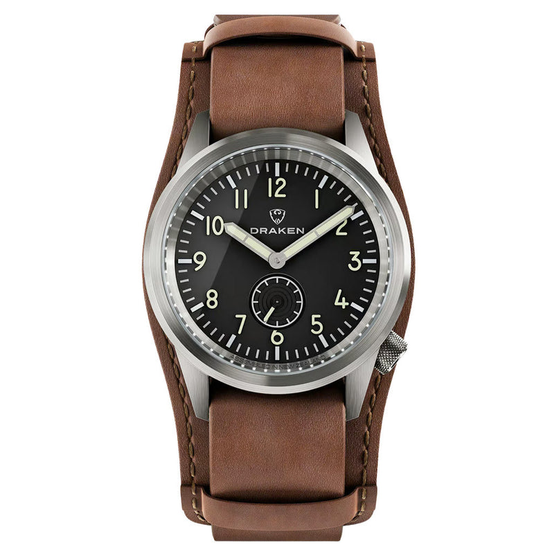 Draken Aoraki 'Milspec' Watch with Black Dial #DKN-16