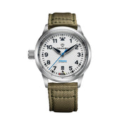 Draken Peregrine 'B' Full Lume Dial Watch with Left Crown #DKN-18