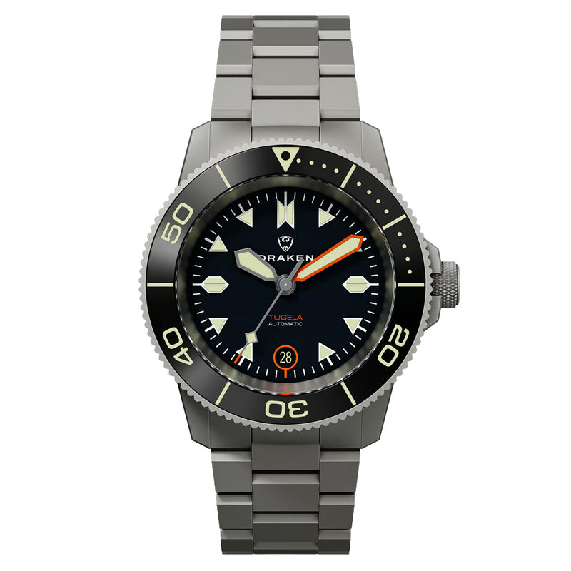 Draken Tugela GMT 'Black' Dive Watch #DKN-19