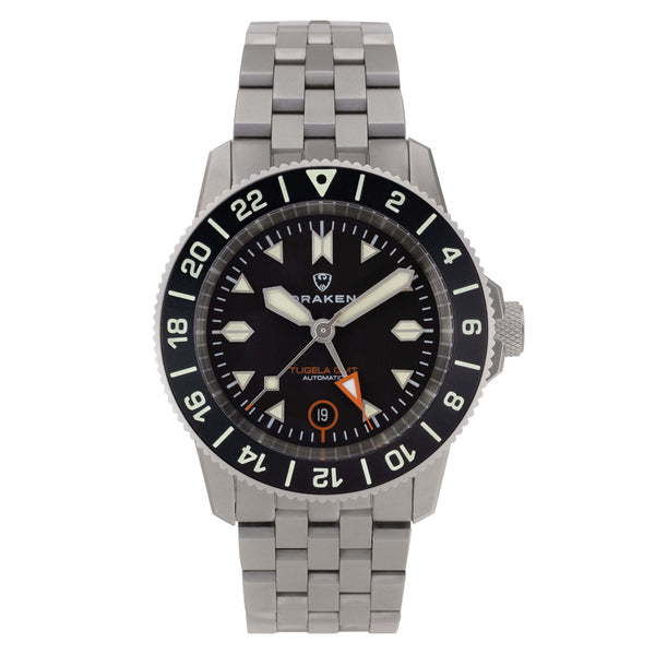 Draken Tugela GMT 'Black' Dive Watch #DKN-19