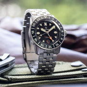 Draken Tugela GMT 'Black' Dive Watch #DKN-19