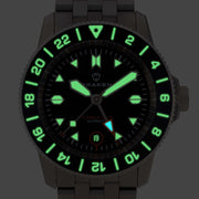 Draken Tugela GMT 'Black' Dive Watch #DKN-19
