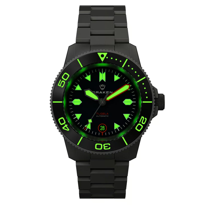 Draken Tugela GMT 'Black' Dive Watch #DKN-19