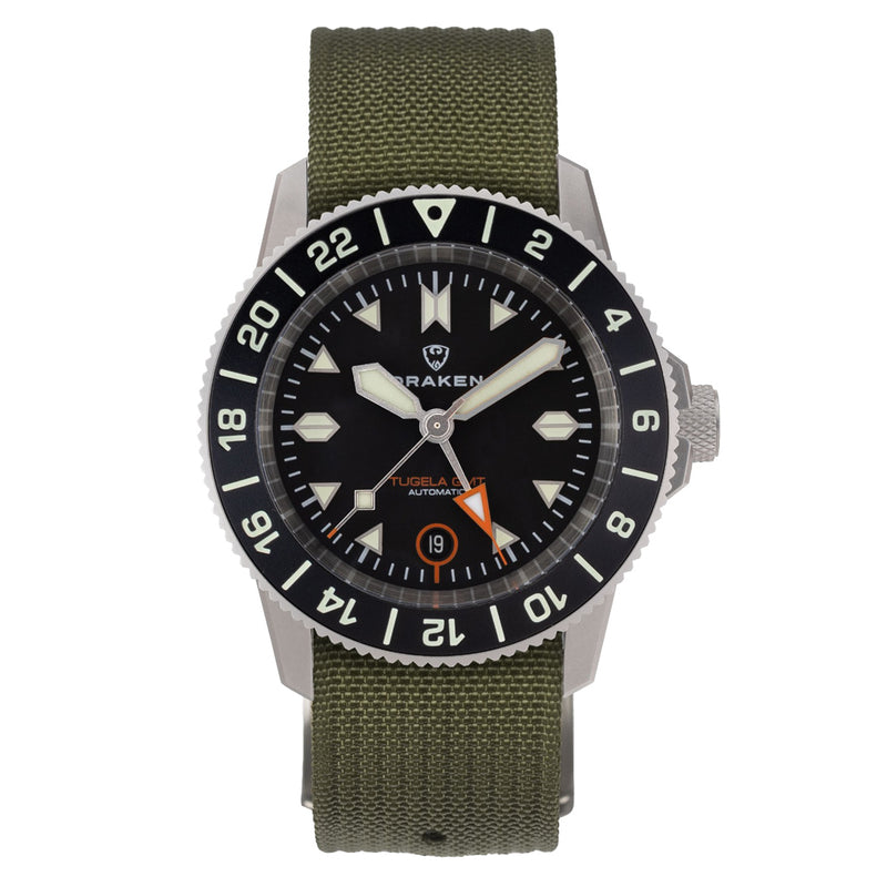 Draken Tugela GMT 'Black' Dive Watch #DKN-19