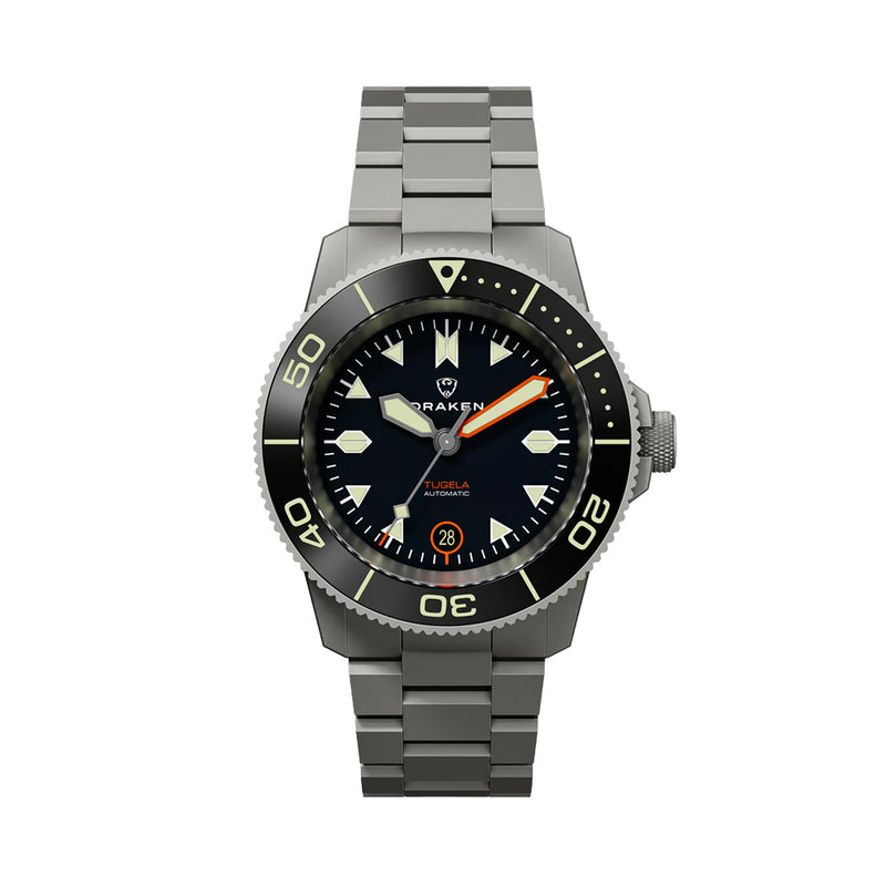 Draken Tugela GMT 'Black' Dive Watch #DKN-19