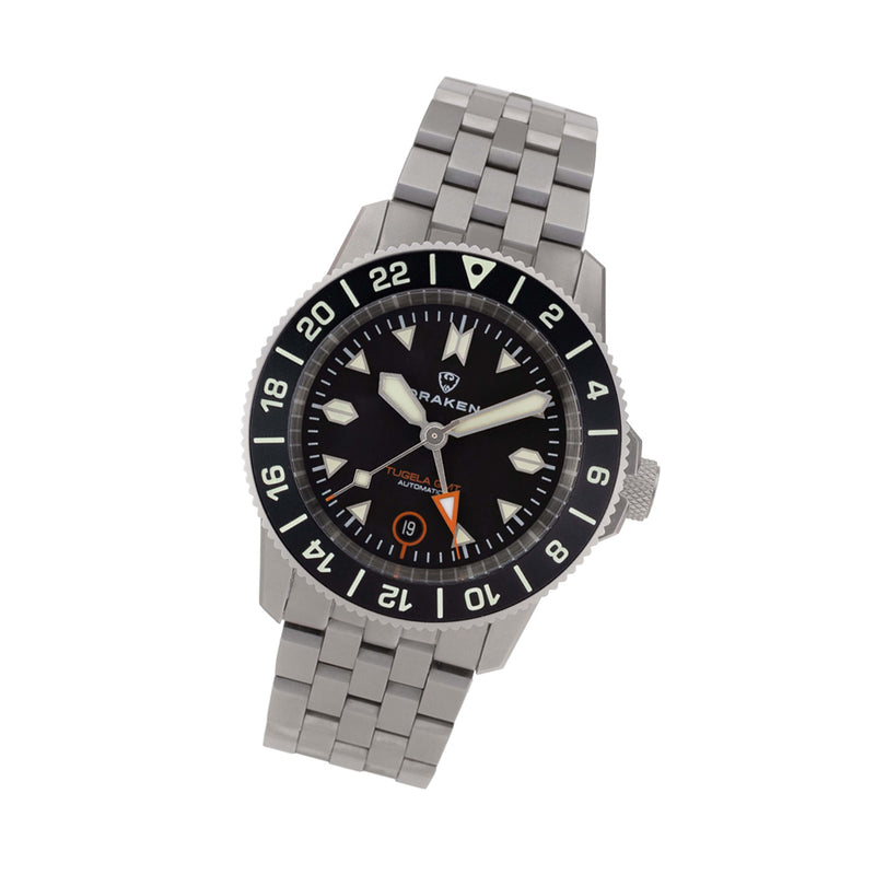 Draken Tugela GMT 'Black' Dive Watch #DKN-19