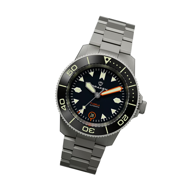 Draken Tugela GMT 'Black' Dive Watch #DKN-19