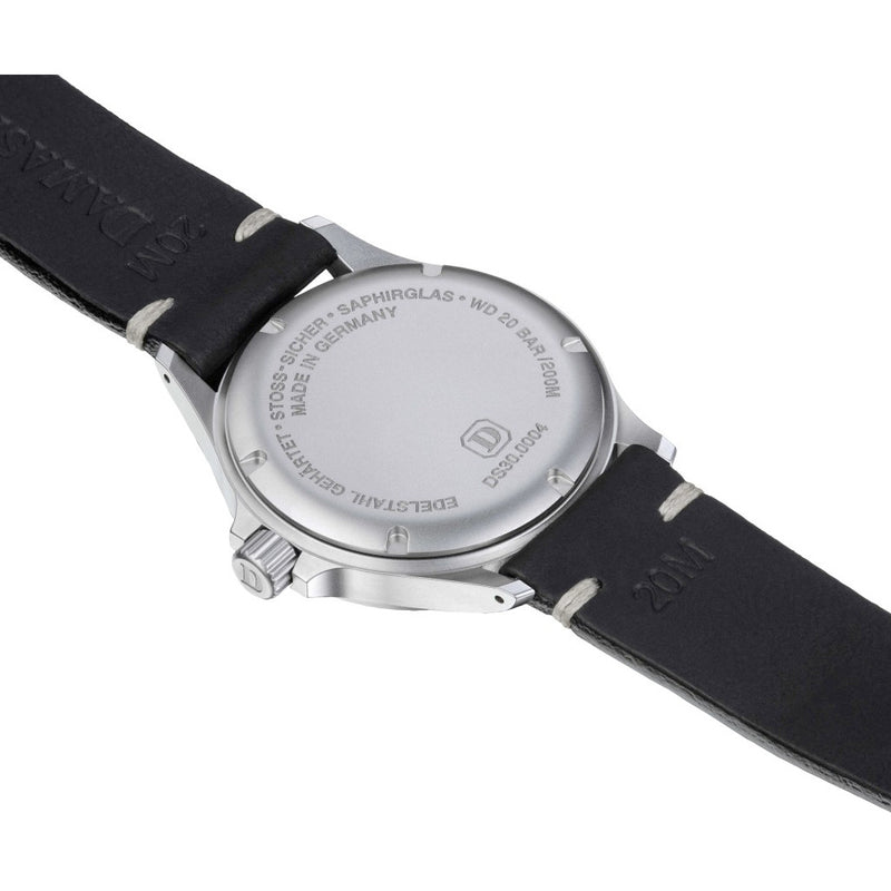 Damasko Swiss DS30 Automatic with a 39mm Bead-Blasted Submarine Steel Case #DS30