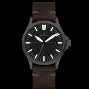 Damasko Swiss DS30 Automatic Watch with a 39mm Bead-Blasted Submarine Steel Case #DS30-BLUE