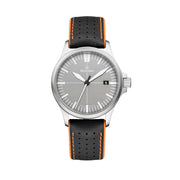 Damasko Swiss DS30 Automatic Watch with a 39mm Bead-Blasted Submarine Steel Case #DS30-Grey