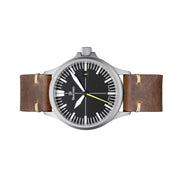 Damasko Swiss DS30 Yellow Automatic Watch with a 39mm Bead-Blasted Submarine Steel Case #DS30