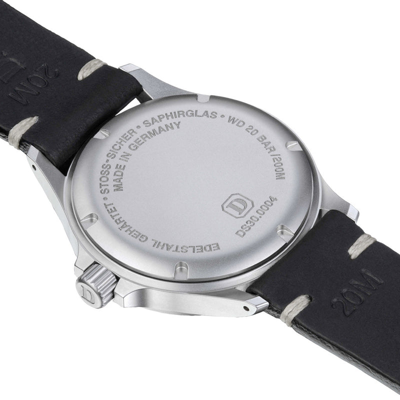 Damasko Swiss DS30 Yellow Automatic Watch with a 39mm Bead-Blasted Submarine Steel Case #DS30