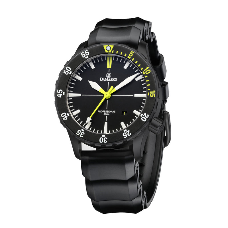 Damasko Automatic 300M Dive watch with in-house Movement #DSub10BK