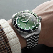 Duxot Tortuga Automatic Dive Watch with Green Dial #DX-2026-22