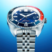 Duxot Tortuga Automatic Dive Watch with Blue Dial #DX-2026-33