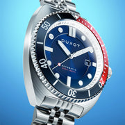 Duxot Tortuga Automatic Dive Watch with Blue Dial #DX-2026-33