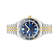 Duxot Tortuga Automatic Two-Tone Dive Watch with Blue Dial #DX-2026-44