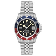Duxot Atlantica Automatic Dive Watch with Onyx Black Dial #DX-2057-11
