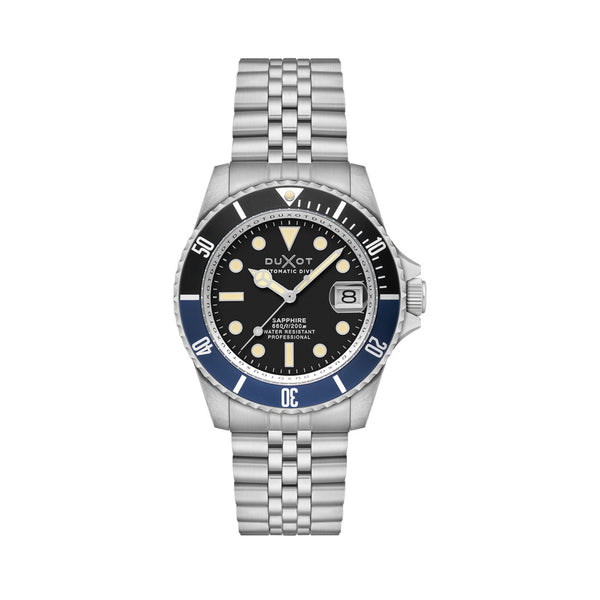 Duxot Atlantica Automatic Dive Watch with Oil Black Dial #DX-2057-22