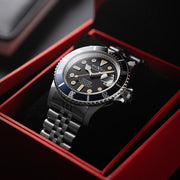 Duxot Atlantica Automatic Dive Watch with Oil Black Dial #DX-2057-22