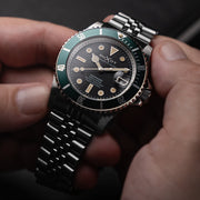 Duxot Atlantica Automatic Dive Watch with Soot Black Dial #DX-2057-33
