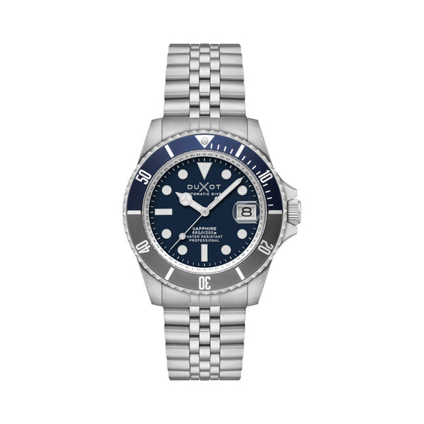 Duxot Atlantica Automatic Dive Watch with Deep Blue Dial #DX-2057-44