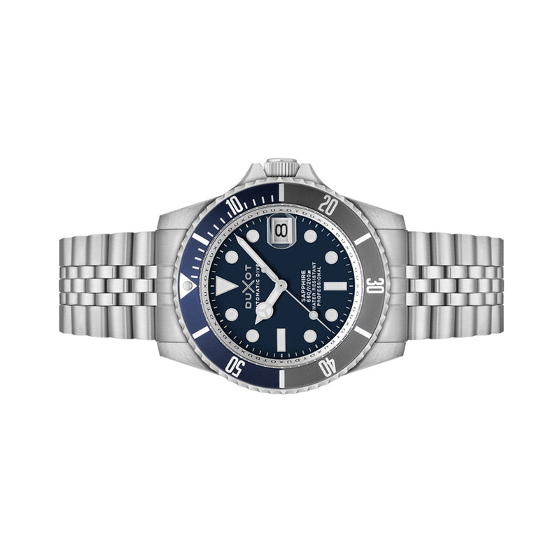 Duxot Atlantica Automatic Dive Watch with Deep Blue Dial #DX-2057-44