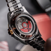 Duxot Atlantica Automatic Dive Watch with Two Tone Brown Dial #DX-2057-66
