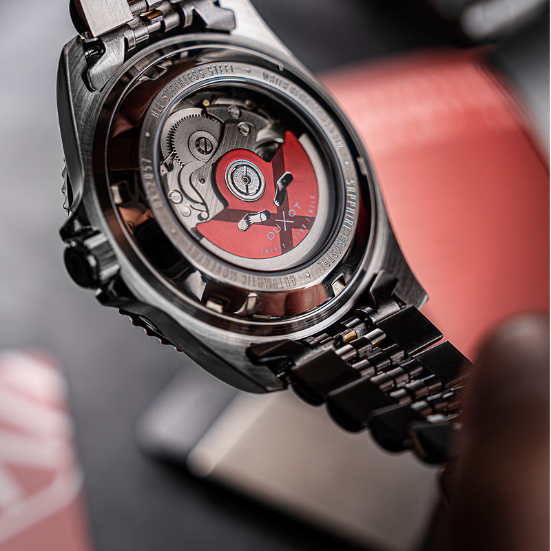 Duxot Atlantica Automatic Dive Watch with Chocolate Brown Dial #DX-2057-99