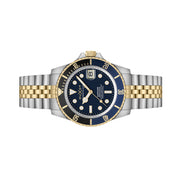 Duxot Atlantica Automatic Dive Watch with Two Tone Blue Dial #DX-2057-AA