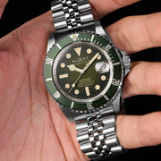 Duxot Atlantica Automatic Dive Watch with Hunter Green Dial #DX-2057-DD