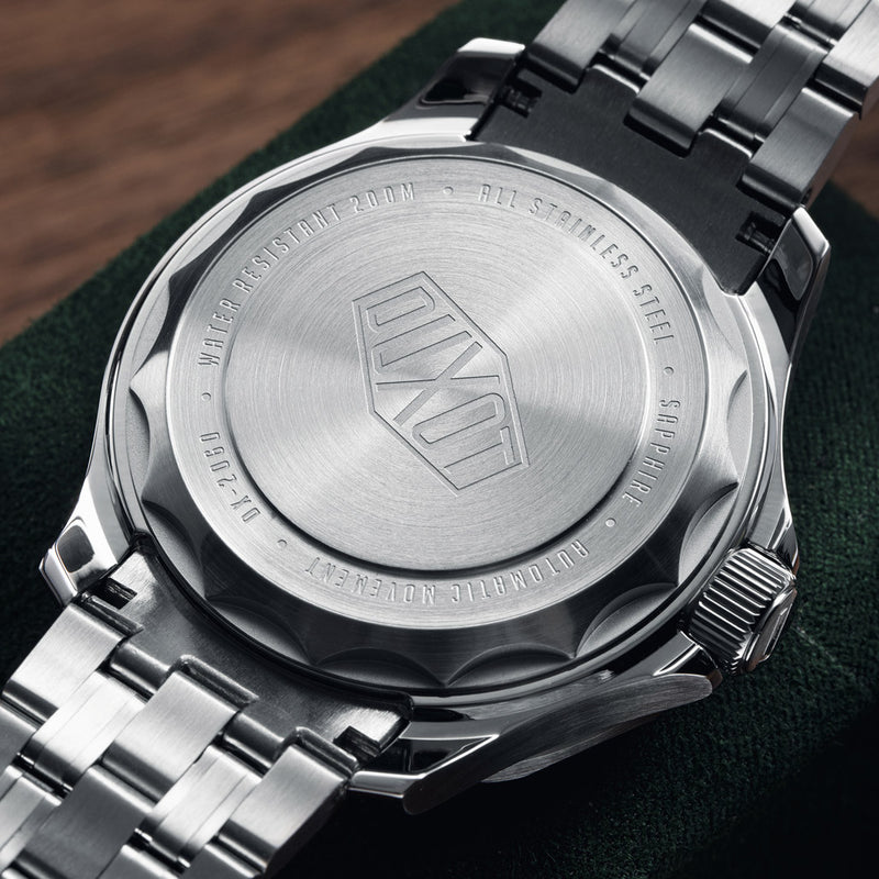 Duxot Henri Diver Automatic with Ink Black Dial #DX-2060-11