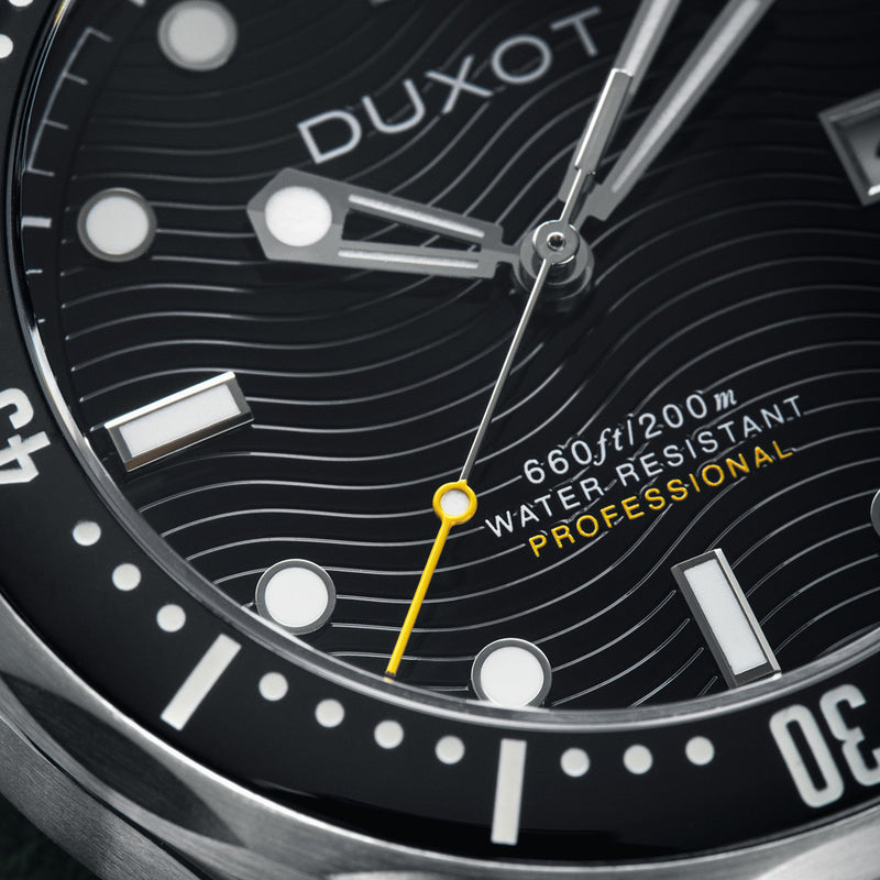 Duxot Henri Diver Automatic with Ink Black Dial #DX-2060-11