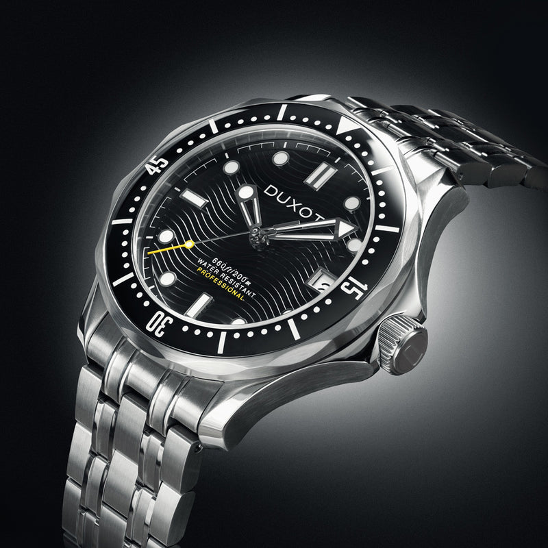 Duxot Henri Diver Automatic with Ink Black Dial #DX-2060-11