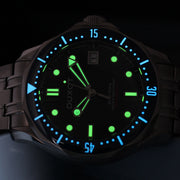 Duxot Henri Diver Automatic with Presidential Blue Dial #DX-2060-22