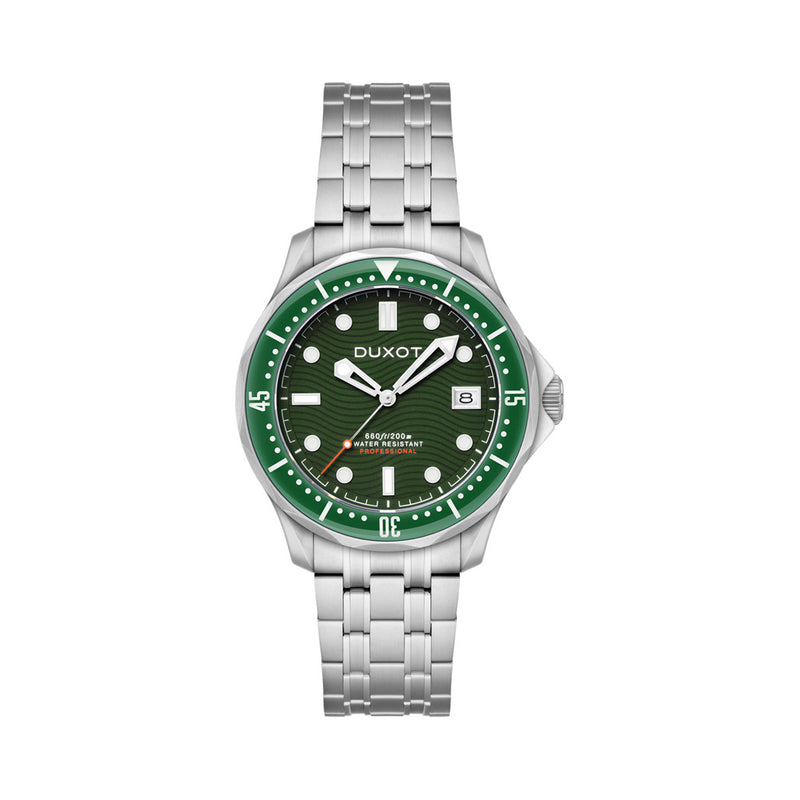 Duxot Henri Diver Automatic with Elite Green Dial #DX-2060-33