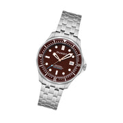 Duxot Henri Diver Automatic with Deep Brown Dial #DX-2060-44