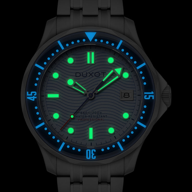 Duxot Henri Diver Automatic with Sea Blue Dial #DX-2060-88