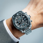 Duxot Tiburon Meca-Quartz Chronograph in Ash Grey #DX-2062-11