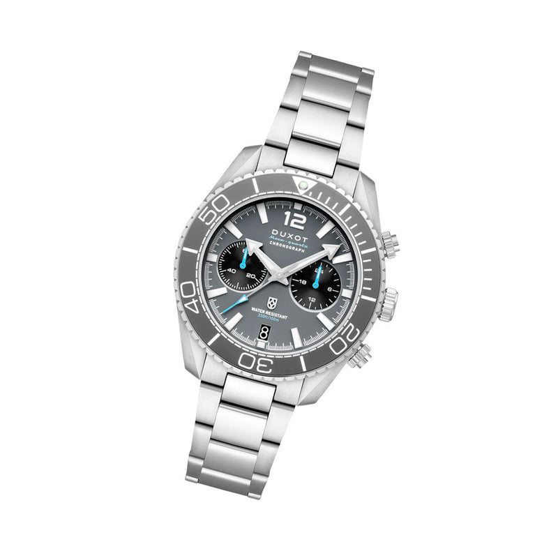 Duxot Tiburon Meca-Quartz Chronograph in Ash Grey #DX-2062-11