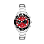 Duxot Tiburon Meca-Quartz Chronograph in Brick Red #DX-2062-22