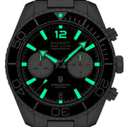 Duxot Tiburon Meca-Quartz Chronograph in Eclipse Black #DX-2062-33