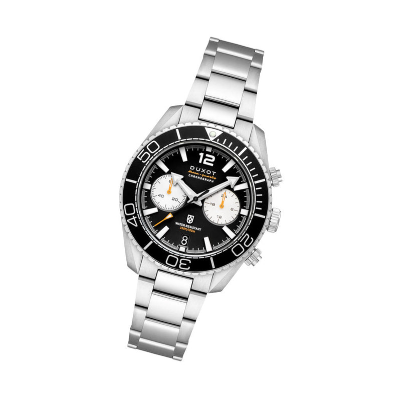Duxot Tiburon Meca-Quartz Chronograph in Eclipse Black #DX-2062-33