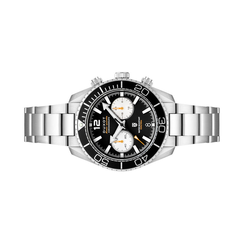 Duxot Tiburon Meca-Quartz Chronograph in Eclipse Black #DX-2062-33
