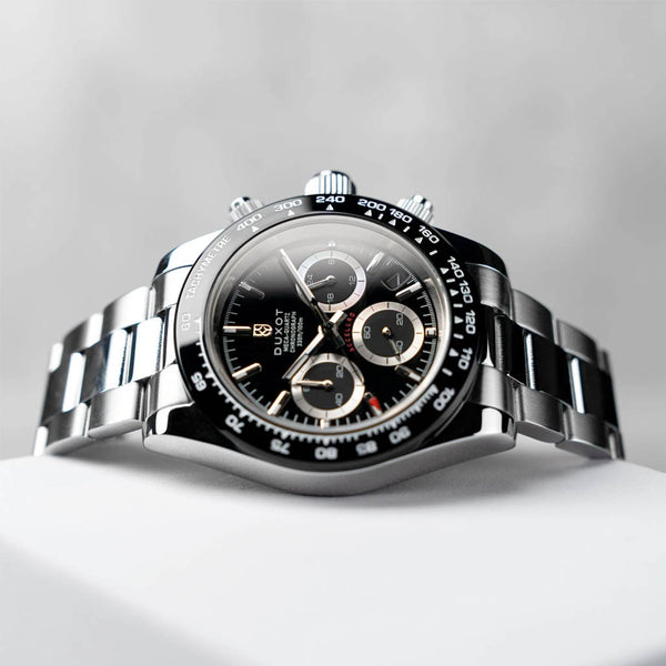 Duxot Accelero Chronograph with Pitch Black Dial #DX-2065-22
