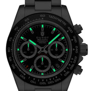 Duxot Accelero Chronograph with Pitch Black Dial #DX-2065-22