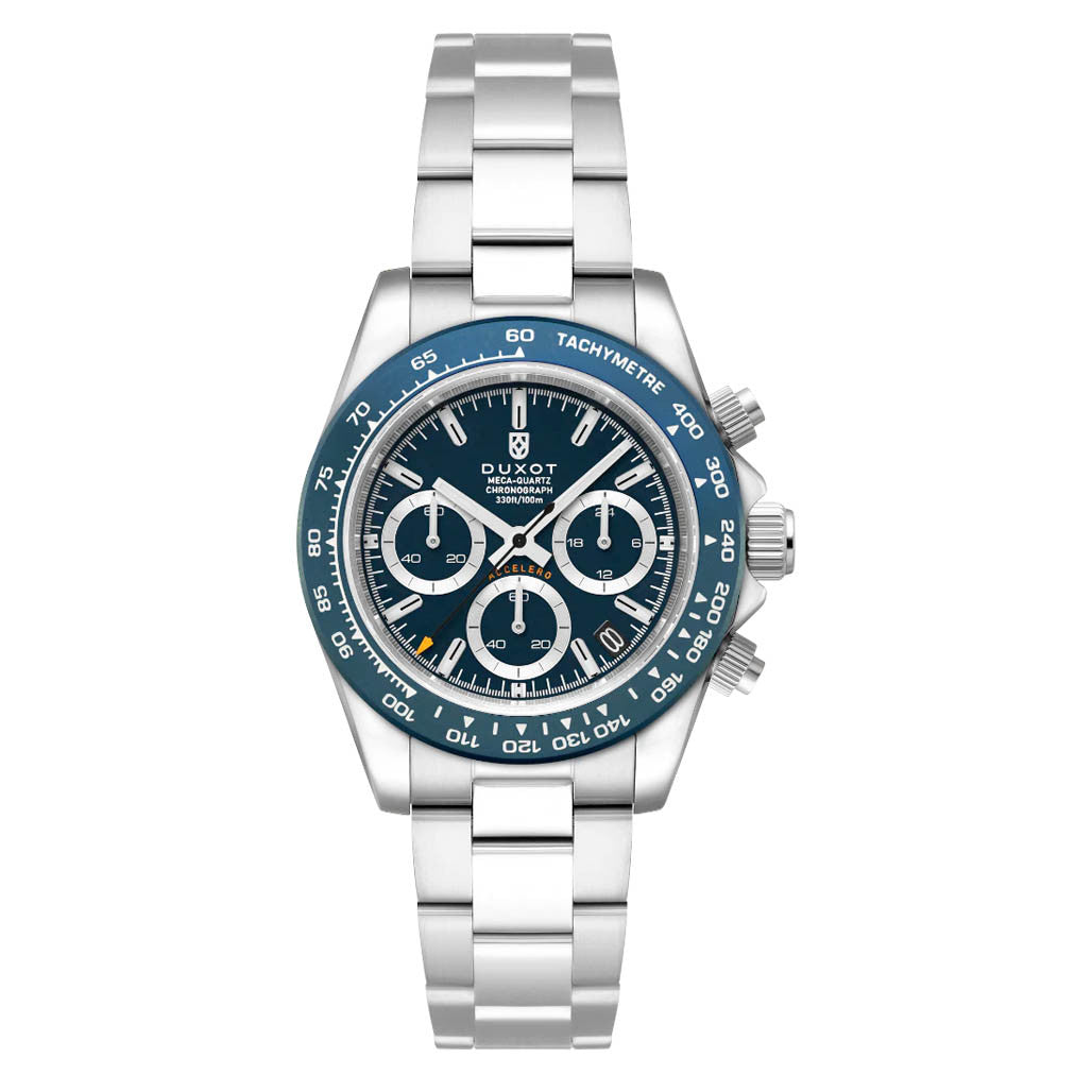 Duxot Accelero Chronograph with Cambridge Blue Dial #DX-2065-33