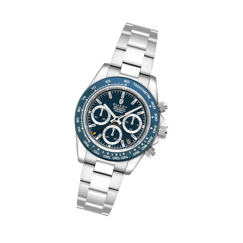 Duxot Accelero Chronograph with Cambridge Blue Dial #DX-2065-33