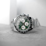 Duxot Accelero Chronograph with Jade Green Dial #DX-2065-55